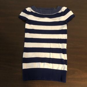 Y2K Bebe stripped Sweater shirt small
